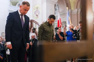 Prezydenci Duda i Zełenski  razem oddali hołd wszystkim niewinnym ofiarom Wołynia! Pamięć nas łączy! Razem jesteśmy silniejsi