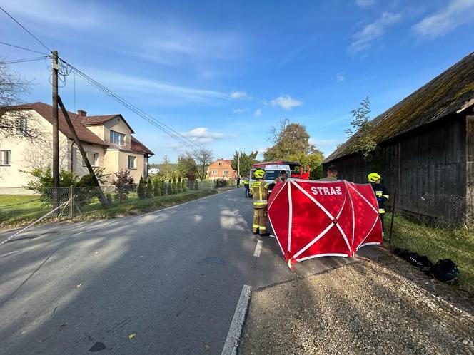  Humniska. Tragiczny wypadek. Nie żyje dziecko [Galeria]