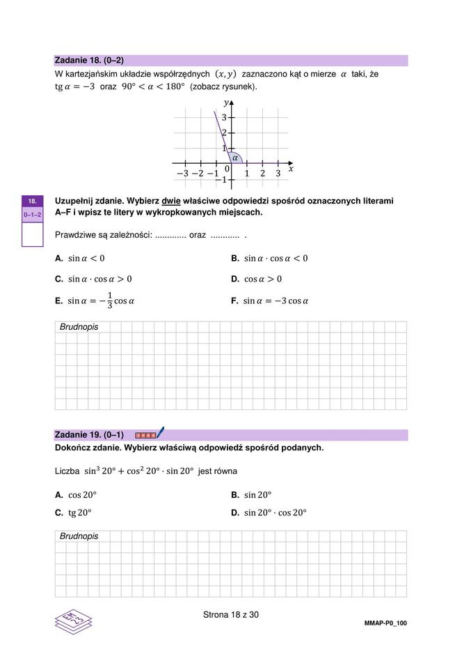 Matura 2024 - ARKUSZ CKE z matematyki (pp, nowa formuła)