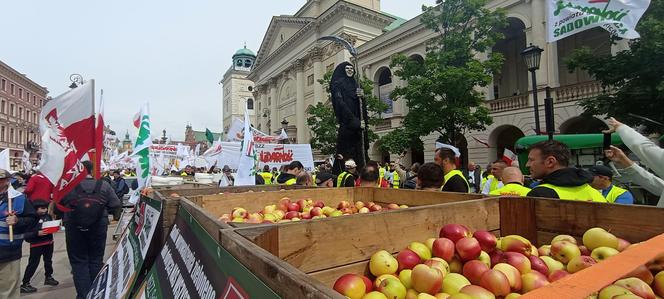 Wielki protest rolników w Warszawie. Utrudnienia na drogach