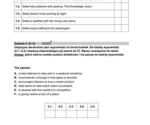 Matura 2024: angielski. Arkusze CKE i odpowiedzi. Poziom podstawowy [Formuła 2015]