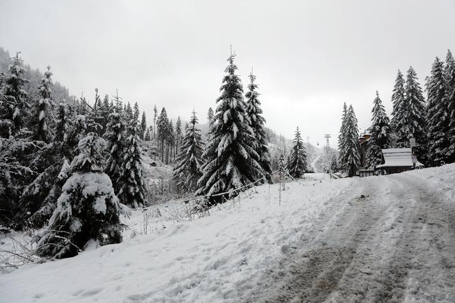 Śnieg w Tatrach