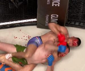 Morze krwi już w drugiej walce na KSW Epic! Rusiński i Tulshaev dali brutalne show