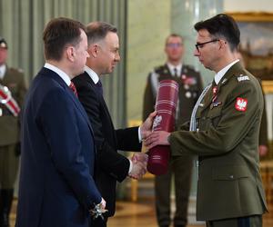 Andrzej Duda wręczył nominacje generalskie i admiralską