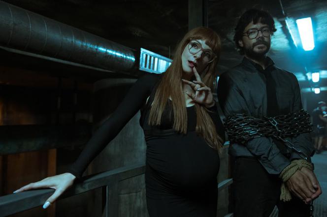 Dom z papieru, sezon 5: Profesor (Álvaro Morte), Sierra (Najwa Nimri)