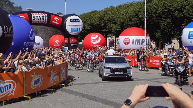 81. Tour de Pologne wystartował z Wrocławia! Rozpoczął się wielki wyścig na drogach Dolnego Śląska 