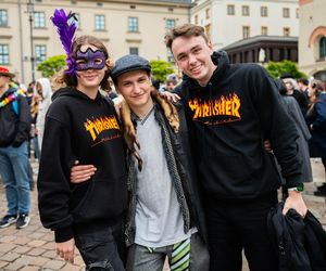 Korowód studentów podczas juwenaliów 2025 w Krakowie