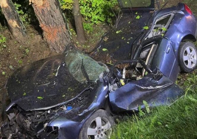 Śmiertelny wypadek na DK63 w powiecie siedleckim 