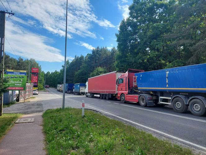 Starachowice. Wypadek ulica Ostrowiecka 