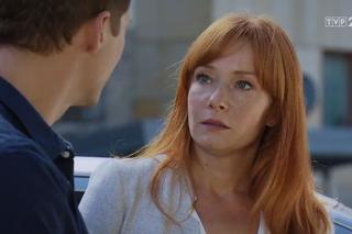 M jak miłość odc. 1415. Agnieszka Olszewska (Magdalena Walach), Marcin (Mikołaj Roznerski)