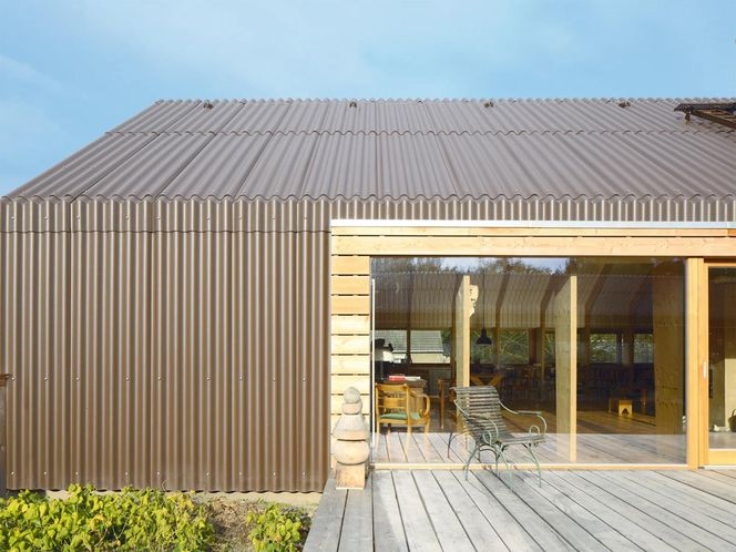 Płyta falista z włóknocementu