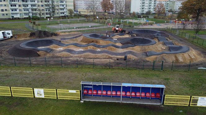 Nowy pumptrack w Szczecinie