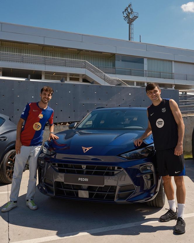 Cupra dla piłkarzy FC Barcelona