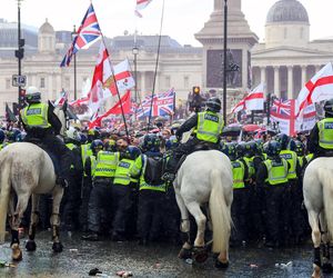 Ponad 100 tys. osób na marszu prawicy w Londynie