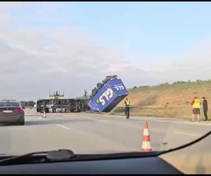 Ciężarówka na A1