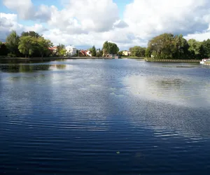 Kładki pieszo-rowerowe nad rzeką Nettą w Augustowie