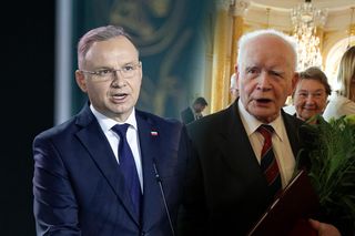 Andrzej Duda przedrzeźniał 94-letniego Adam Strzembosza. Reakcja profesora może zdziwić. Ja to akceptuję