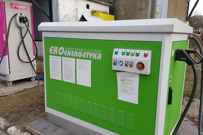 Centralna stacja ładownia autobusów elektrycznych w Jaworznie