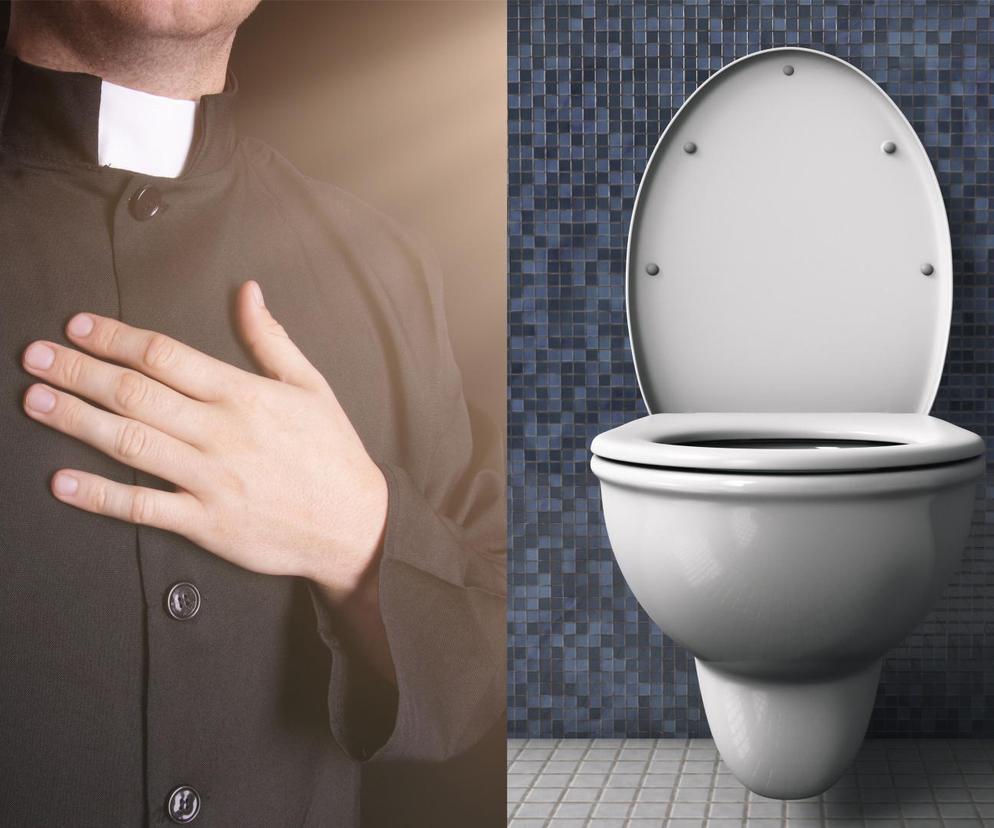 Szokujące słowa księdza o toalecie w czasie pielgrzymki. Kapłan jest przed staruszką