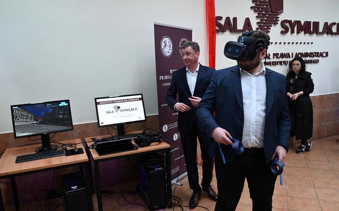 Nowoczesna sala wirtualnej rzeczywistości na Uniwersytecie Szczecińskim