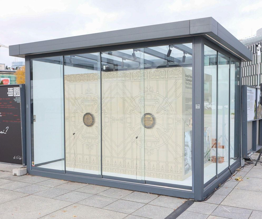 W Warszawie stanął specjalny pawilon. W środku umieszczono wyjątkowe znalezisko