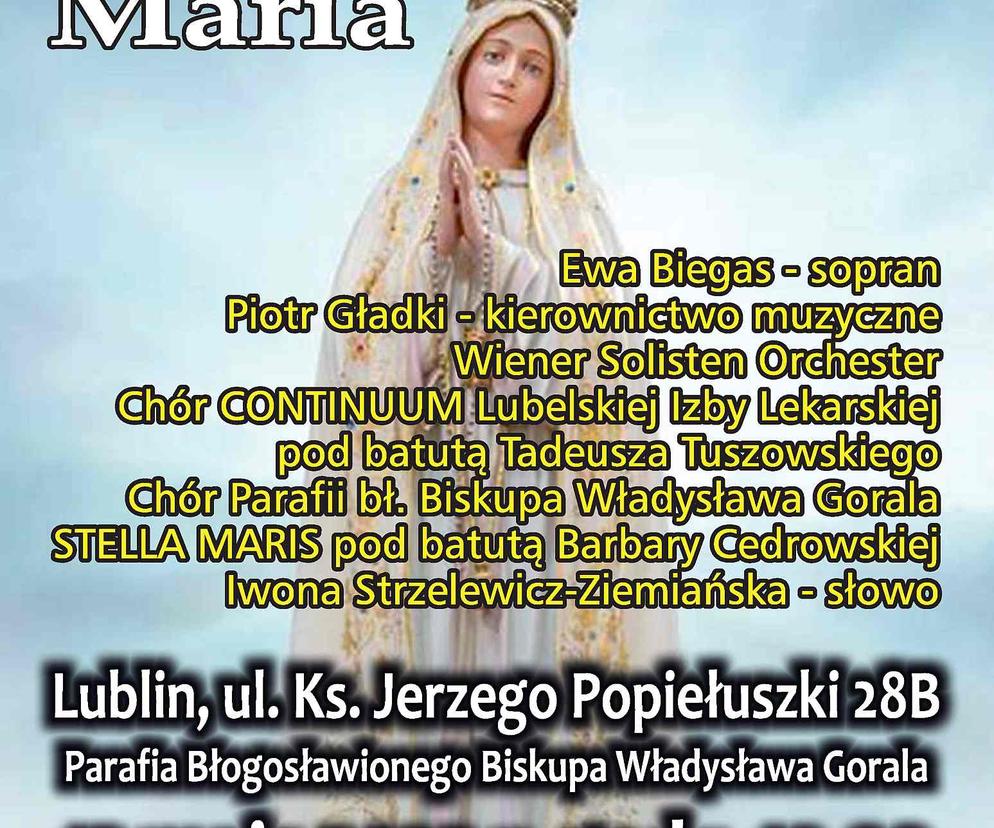 Koncert AVE MARIA - plakat wydarzenia 