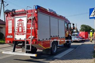 Wypadek w miejscowości Żurawieniec. Potrącenie pieszego przez ciągnik. Mężczyzna nie żyje