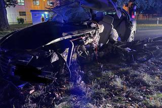 Młody kierowca wyprzedzał na trzeciego