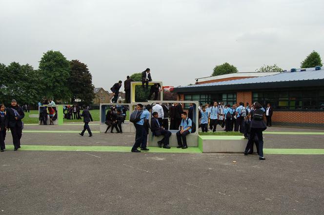 Szkolne boisko Platforum, Villiers High School, Southall