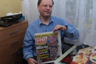 Nie widzę, ale czytam Super Express