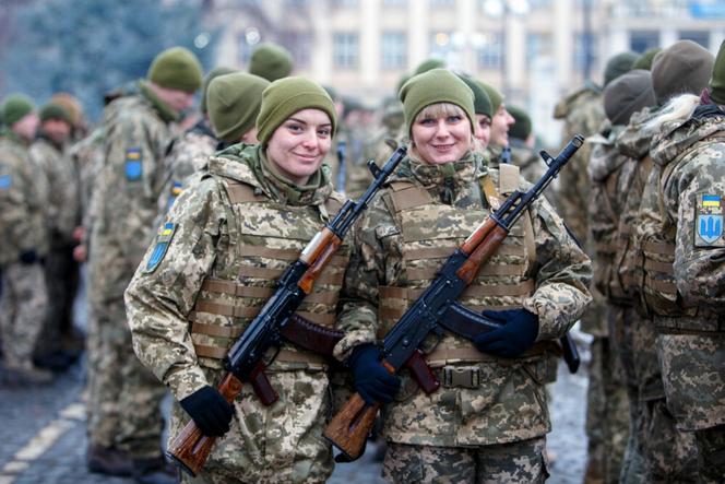 Ukraina/ Sztab generalny: kobiety będą powoływane do wojska, ale tylko za swoją zgodą