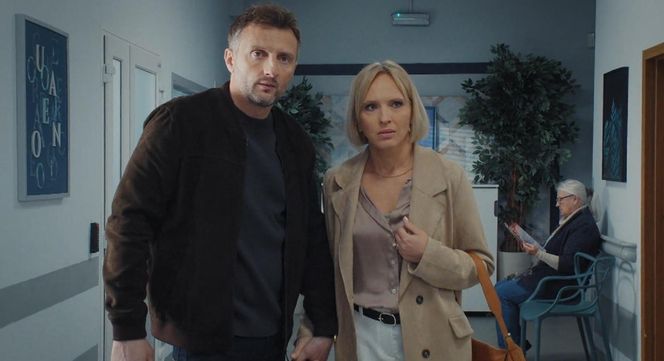 M jak miłość odc. 1873. Dorota (Iwona Rejzner), Bartek (Arkadiusz Smoleński)