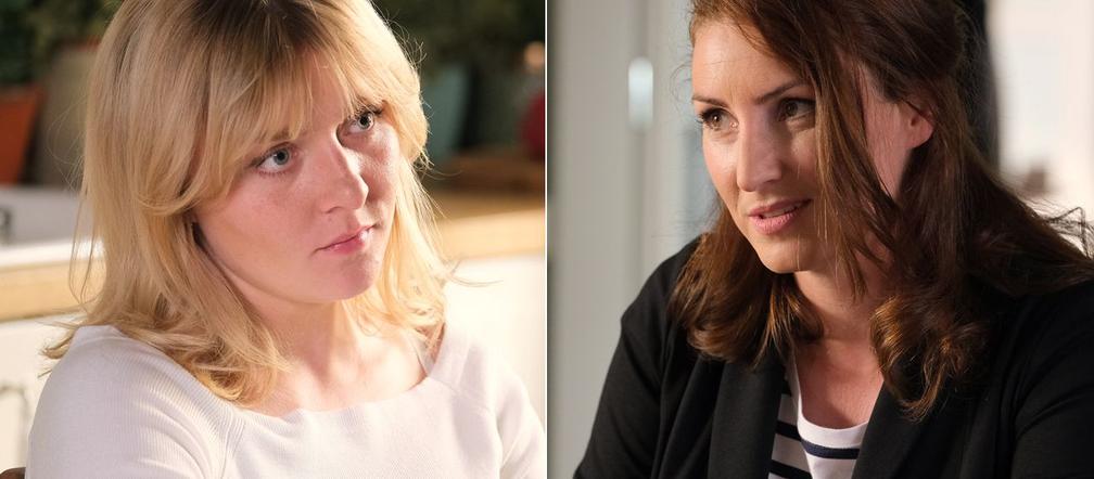 M jak miłość odc. 1675. Ula (Iga Krefft), Beata (Izabela Warykiewicz)