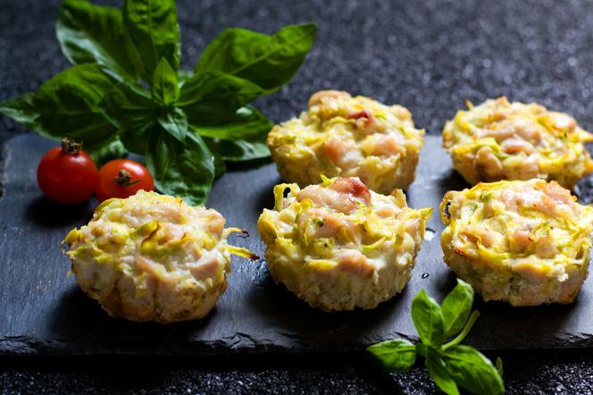 Muffinki z boczkiem i porem - na śniadanie, lunch, jako dodatek do barszczu