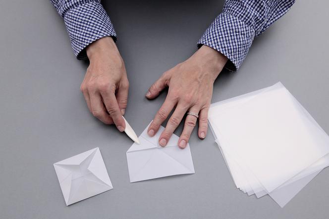 DIY: lampa origami
