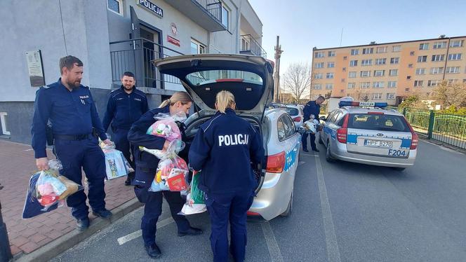 Funkcjonariusze z Łodzi pomagają rodzinom ukraińskich policjantów