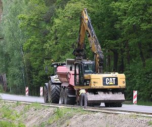 Trwa przebudowa odcinka drogi nr 928 między Mikołowem i Kobiórem