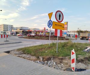 Siedlce: większe utrudnienia na ulicy Partyzantów na rondzie Solidarności