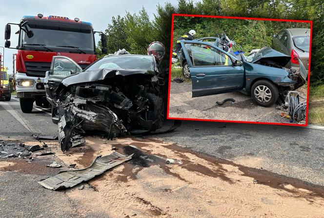 Tragiczny wypadek w miejscowości Obodowo. Nie żyje kobieta, wielu poszkodowanych 