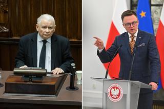 Hołownia o skandalicznych słowach Kaczyńskiego. Akt chamstwa