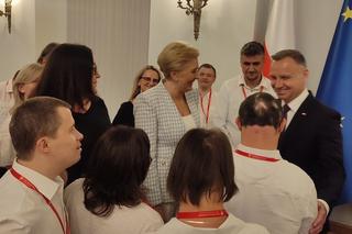 Uczestnicy WTZ w Pałacu Prezydenckim