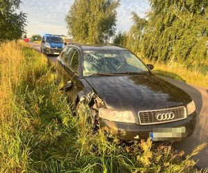 Tragiczny wypadek w Żerdzi. Nie żyje 46-letni rowerzysta