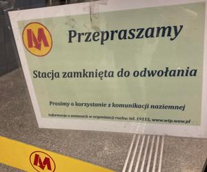 Metro w Warszawie. Poważna awaria