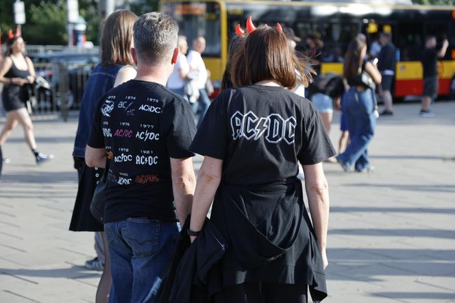 Koncert AC/DC w Warszawie (4.07.2025) - część pierwsza. Organizatorem koncertu jest Live Nation