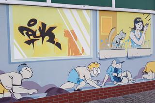 Na Osowej Górze w Bydgoszczy powstał mural inspirowany życiem mieszkańców [ZDJĘCIA]