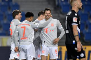 Robert Lewandowski, mecz Arminia Bielefeld vs. Bayern Monachium