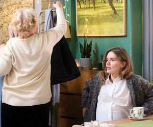 	M jak miłość odc. 1866. Marta (Dominika Ostałowska), Franka (Dominika Kachlik)