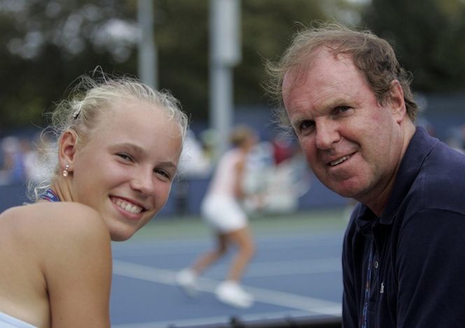 Wojciech Fibak i Donald Trump