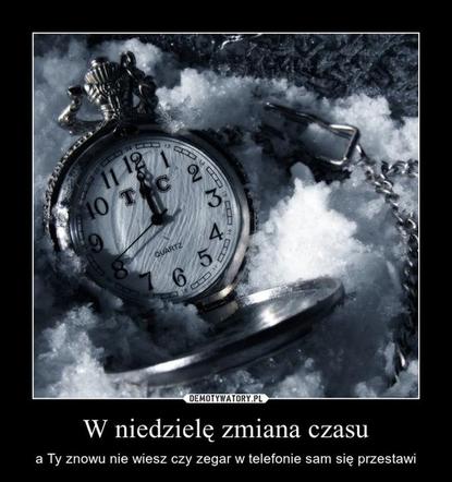 Zmiana czasu