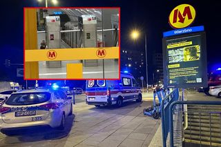 Dlaczego metro w Warszawie nie kursuje? Śmiertelny wypadek na stacji 